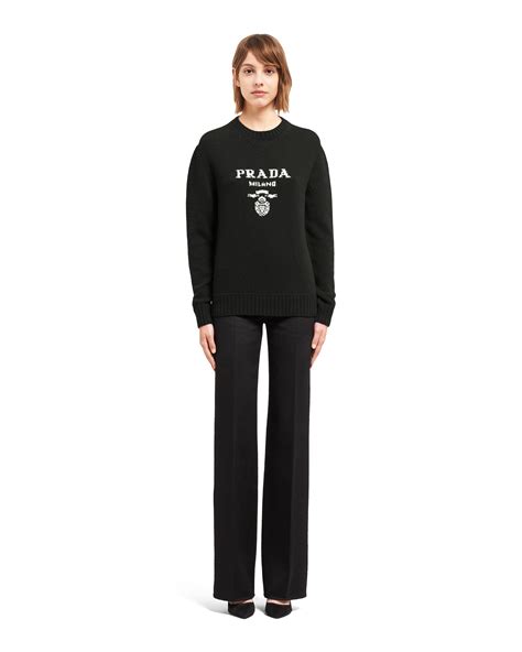 prada sweater noose|prada cashmere jumper.